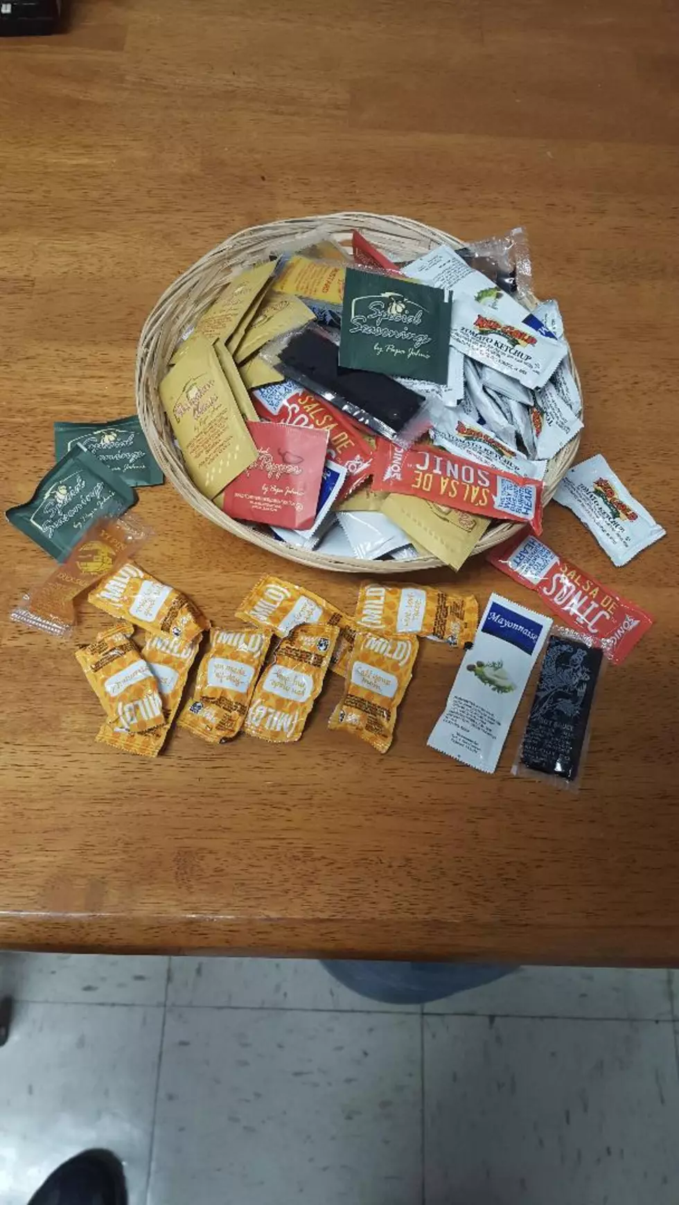How Many Different Condiment Packages Are You Hoarding?