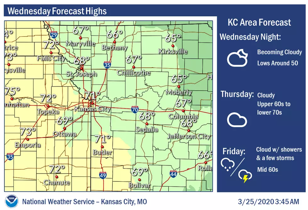 Spring is Here…Mid Week Warm-Up Expected