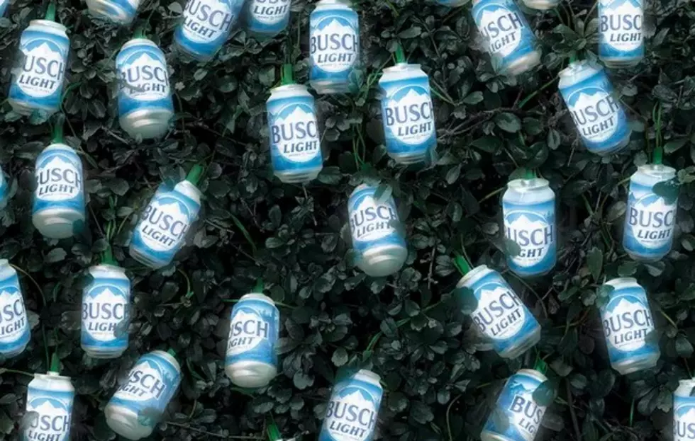 Busch Lights For Your Bushes? Yes, It Is An Option For Holiday Decorating