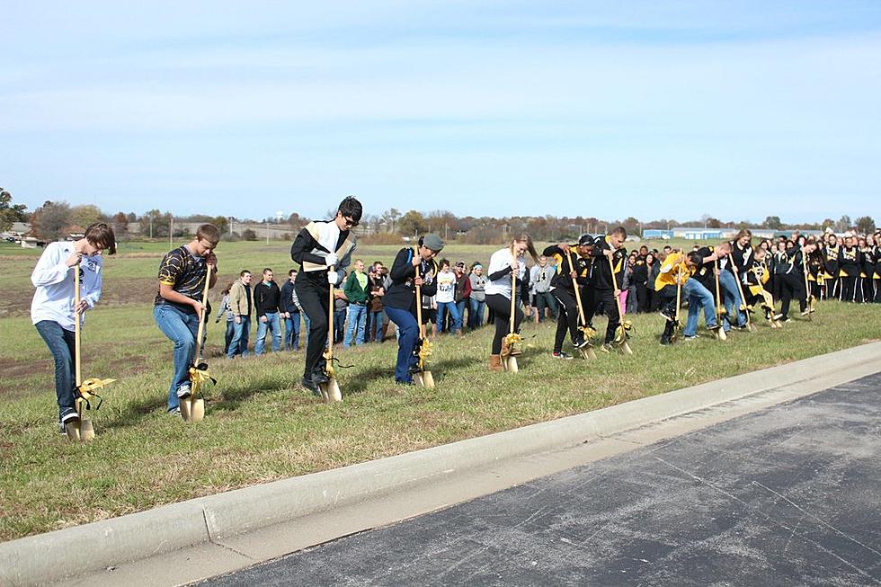 Smith-Cotton High School Students Break Ground for New Stadium Complex [PHOTOS]