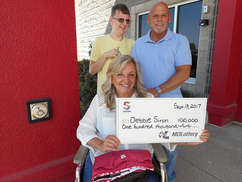 Sedalia Woman Wins $100K in MO Lottery