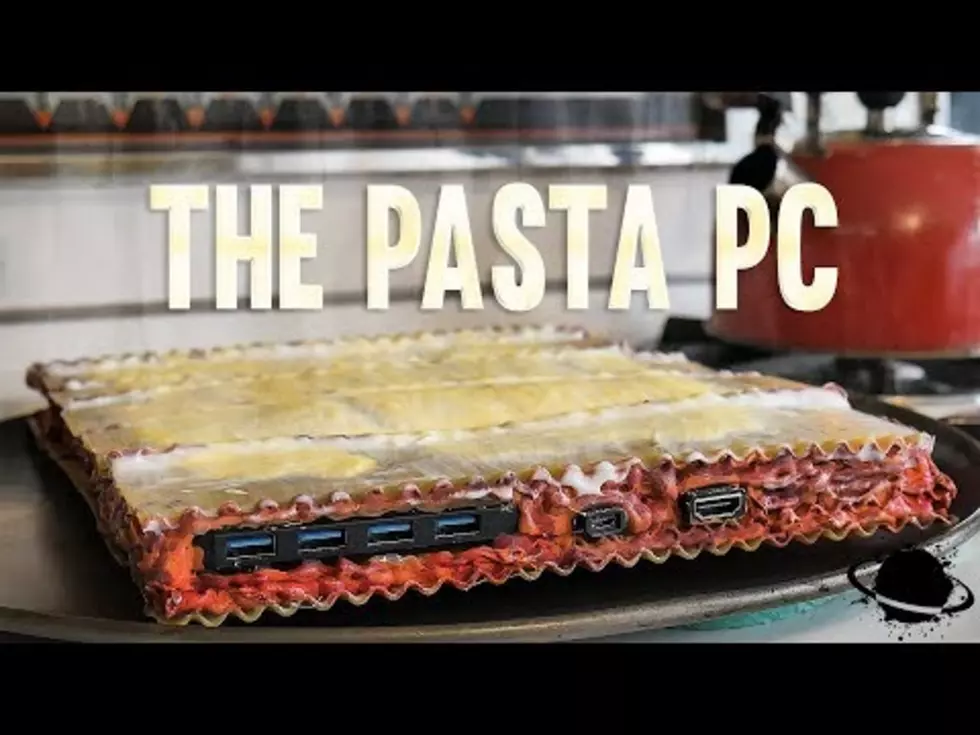 A Guy Really Built A Laptop Out Of Lasagna