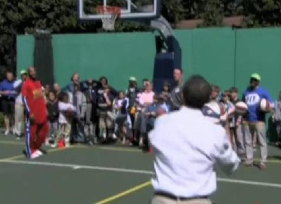 Barack Obama Is Not Very Good at Three-Point Shots