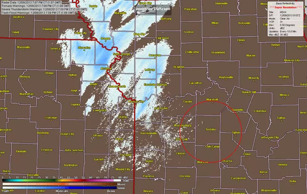 Winter Weather Advisory Issued For West Central Missouri Until Midnight
