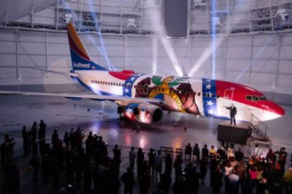 Southwest Airlines Unveil Missouri Theme Plane