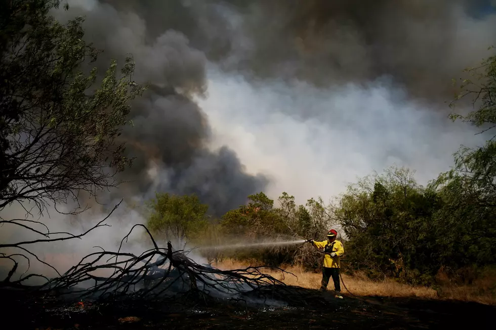 Crews Monitor Largely Contained Oklahoma, Kansas Wildfire