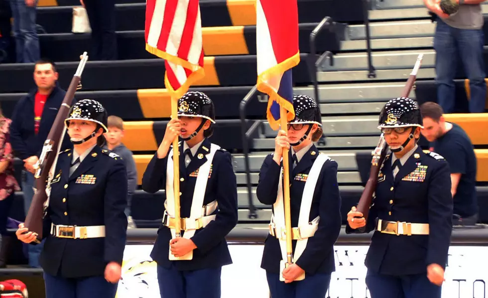 Smith-Cotton Cadets Present Colors at Foundation Fund-raiser