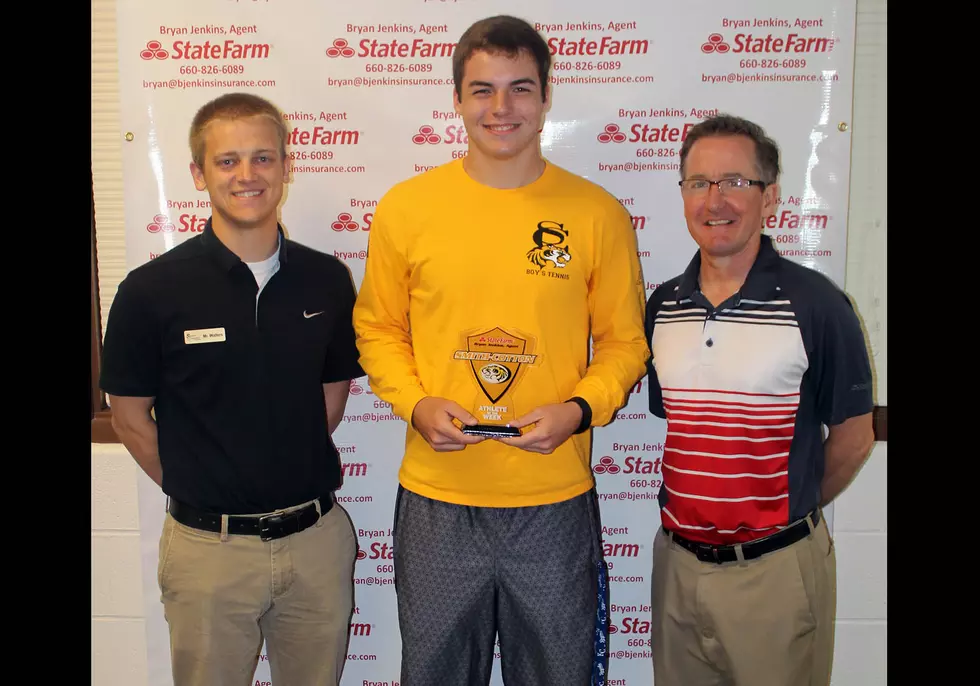 Tilley Named Bryan Jenkins State Farm Athlete of the Week