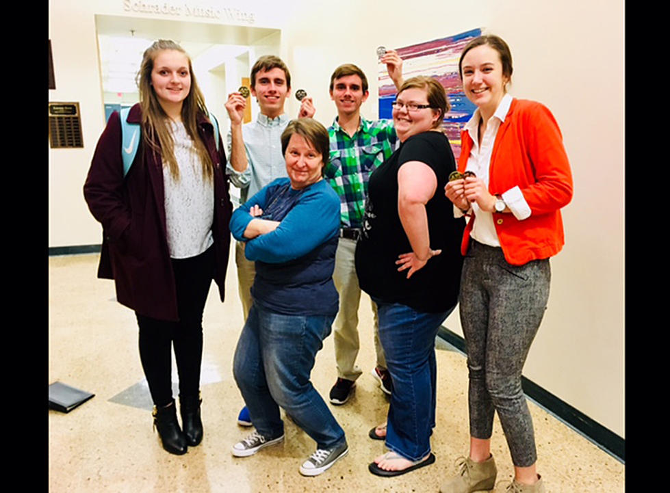 Sacred Heart Speech Team Medals at Kaysinger Conference