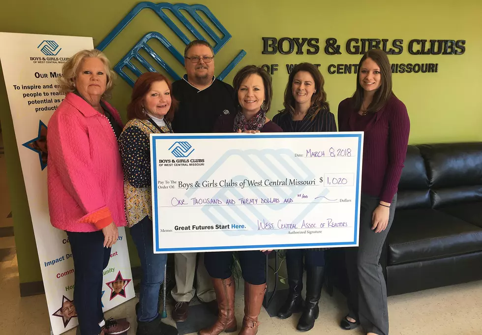 West Central Association of Realtors Donates to Boys & Girls Club