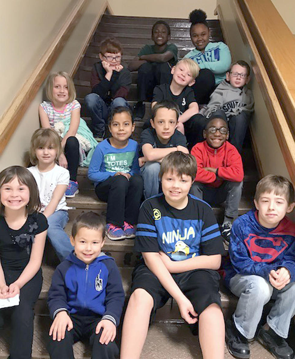 Washington Elementary ‘Wellness Words’ Students for April