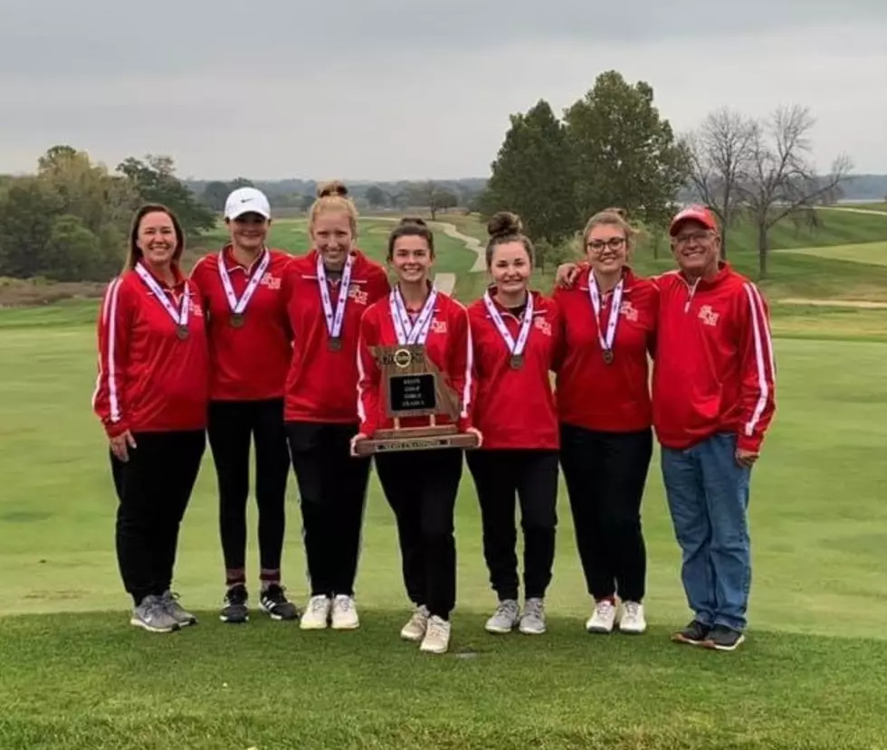 Sacred Heart Golfers Secure Championship Trophy at State