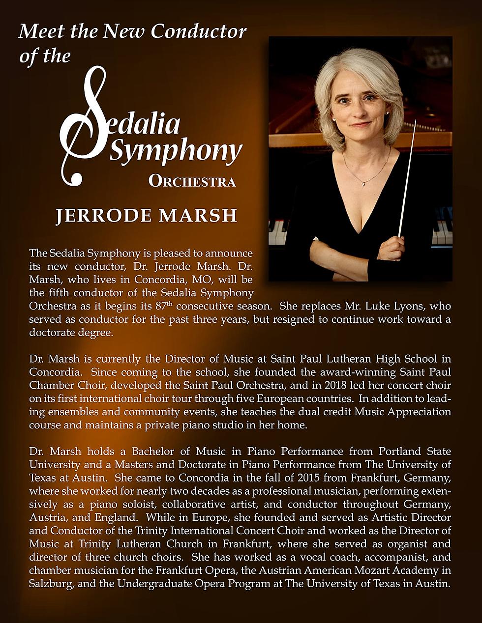 Sedalia Symphony Has New Conductor