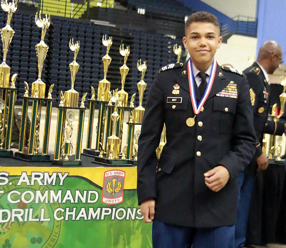 S-C Cadet May wins JROTC drill national championship