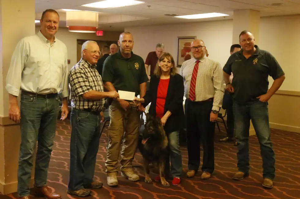 Pettis County Republicans Raise $1250 for Vest for K-9 Lord