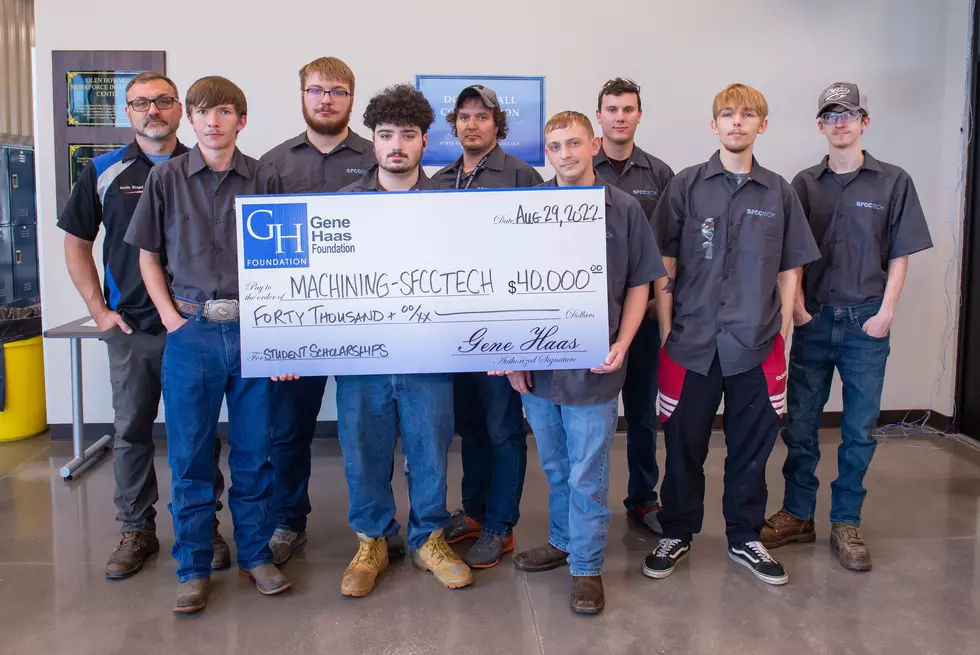 Gene Haas Foundation Donates $40,000 to SFCC Foundation for Scholarships
