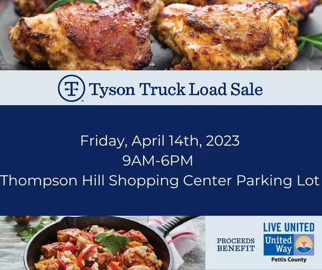 Tyson Truckload Sale This Friday, April 14