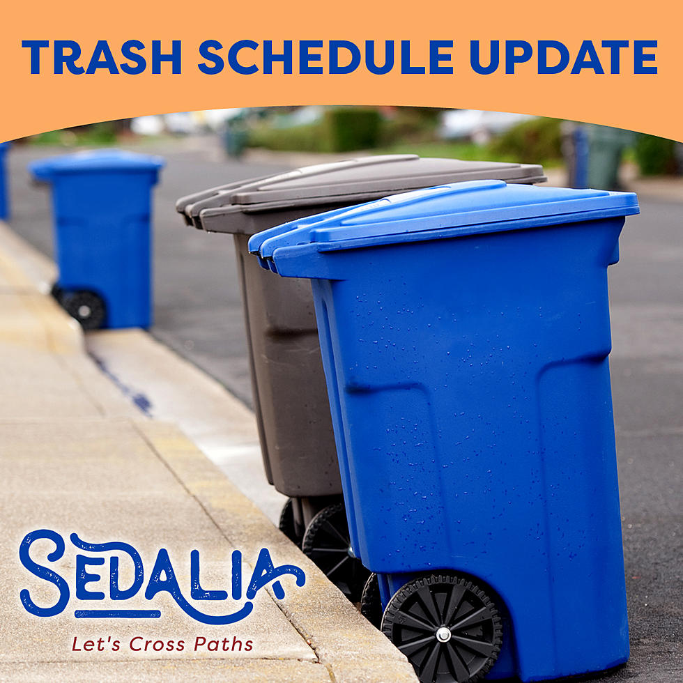 Trash Pickup Will Be One Day Earlier in Sedalia During Veteran’s Week