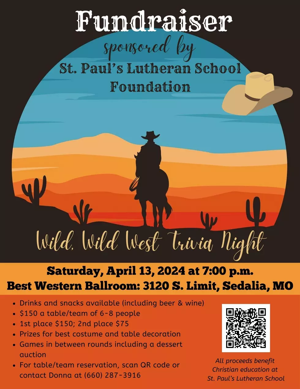 Trivia Night Fundraiser for St. Paul Lutheran Planned