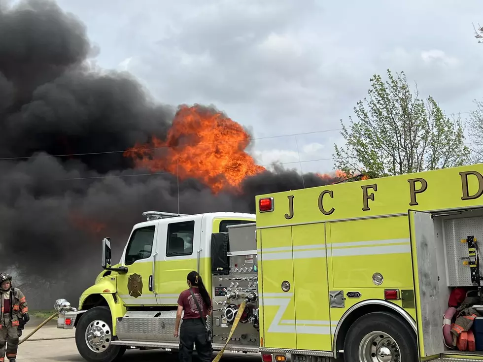 JoCo Fire District Battles Large Residential Structure Fire