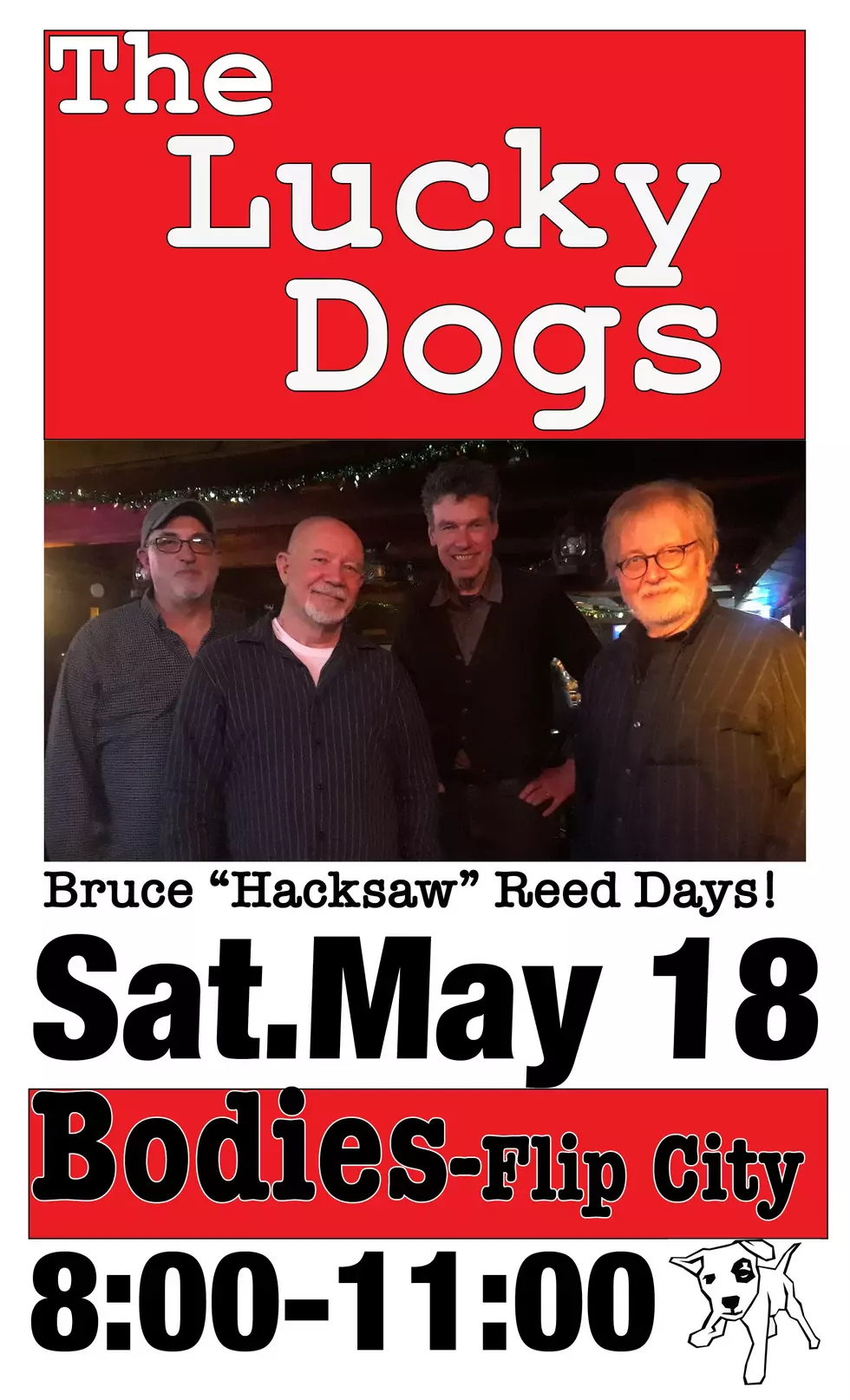 ‘The Lucky Dogs’ to Perform at Bodies May 18