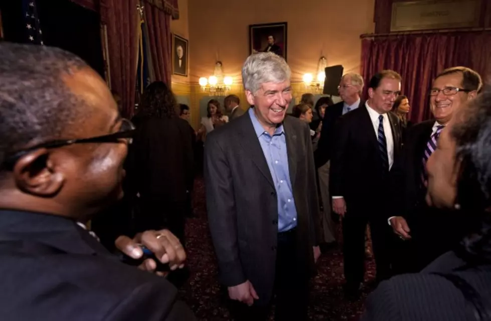 Hear WFNT&#8217;s Interview with Gov. Snyder on his Special Address on Energy and the Environment