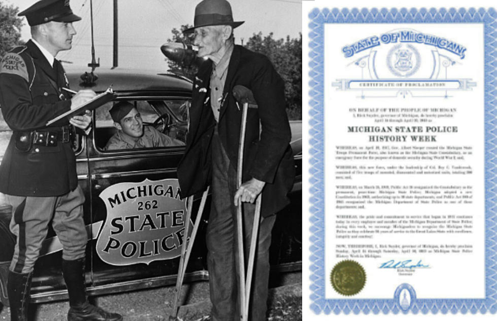 Governor Declares &#8216;Michigan State Police History Week&#8217; in Honor of Anniversary