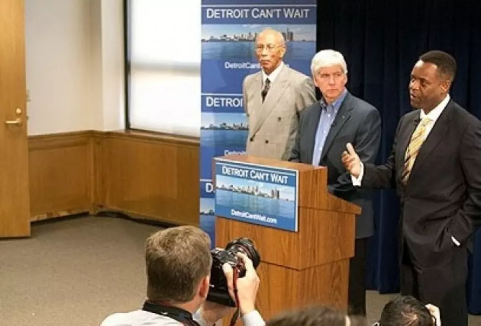 See Emergency Manager Request for Detroit Bankruptcy, Governor’s Response