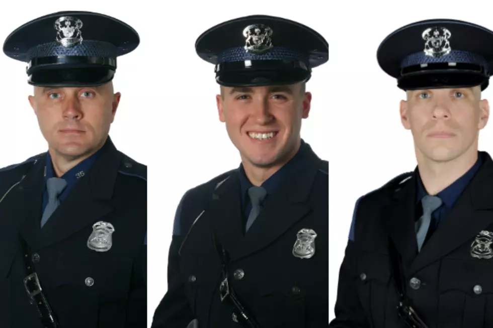 Three Michigan State Police Troopers at Flint Post Receive Bravery Award