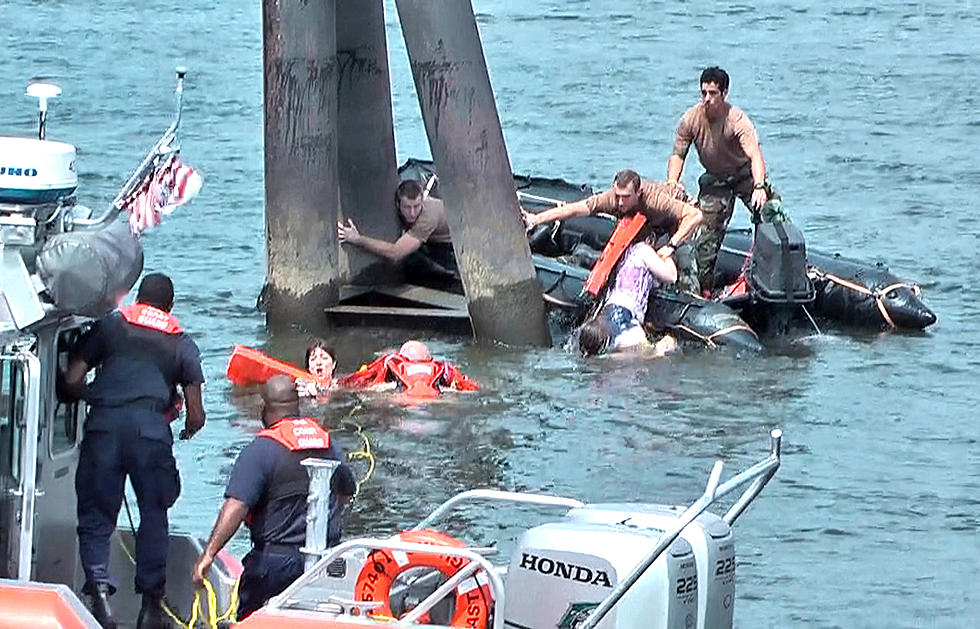 Shrimp Boat Sinks Coast Guard Rescues 3