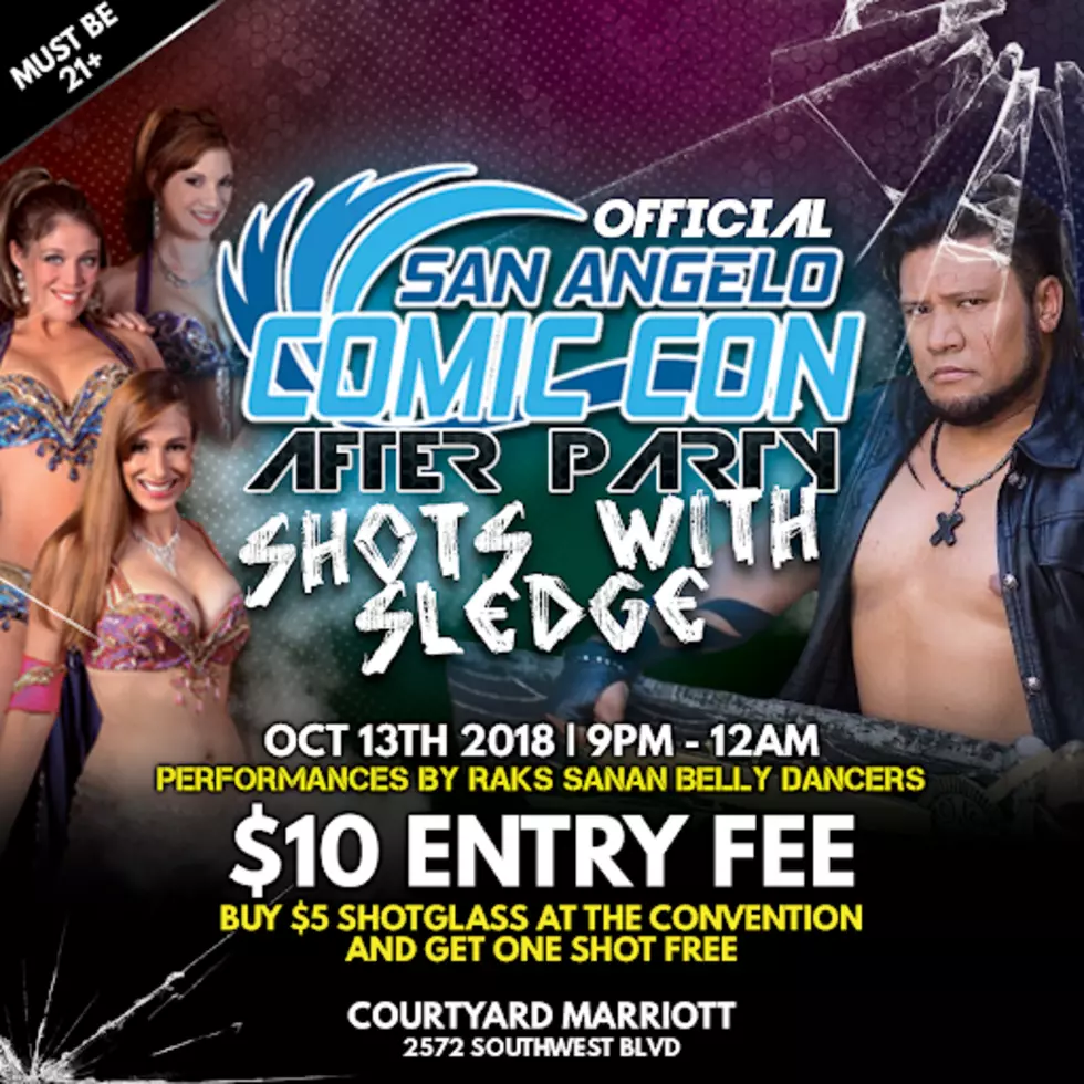 San Angelo Comic Con’s After Party Will Have Shots With Cosplayers + Belly Dancers