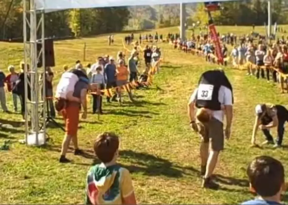 U.S. Wife Carrying Championships Crown Champion [VIDEO]