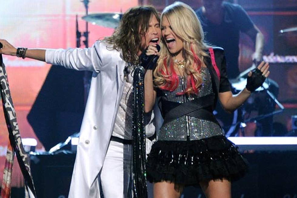Carrie Underwood and Steven Tyler Team Up for Super Bowl ‘CMT Crossroads’