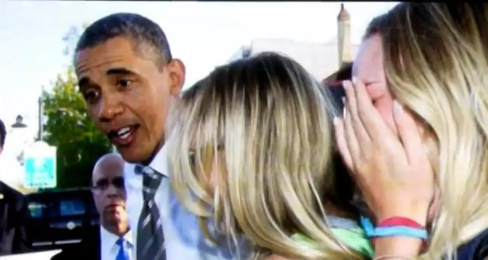 President Obama Visits CU in Boulder – Gets Yogurt Spilled on His Pants [VIDEO]