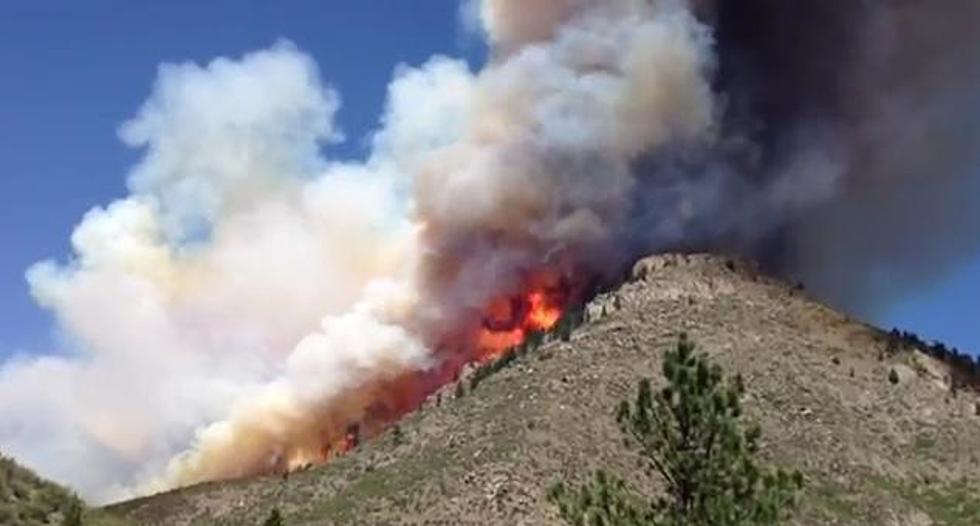 Hewlett Fire Northwest of Fort Collins Has Burned 982 Acres [VIDEO]