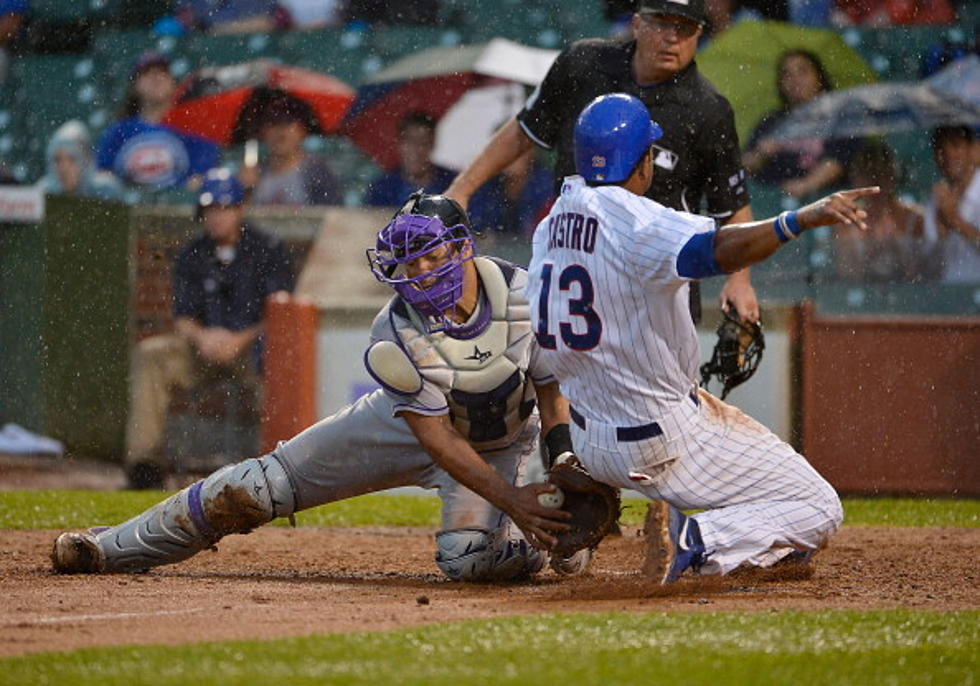 Rockies Fall To Cubs 5-0 In Rain Shortened Game