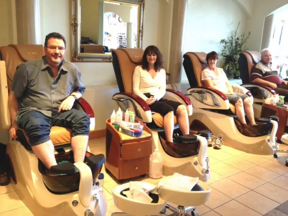 Todd Got a Pedicure With His Family! How Long Should He lose His Guy Card?