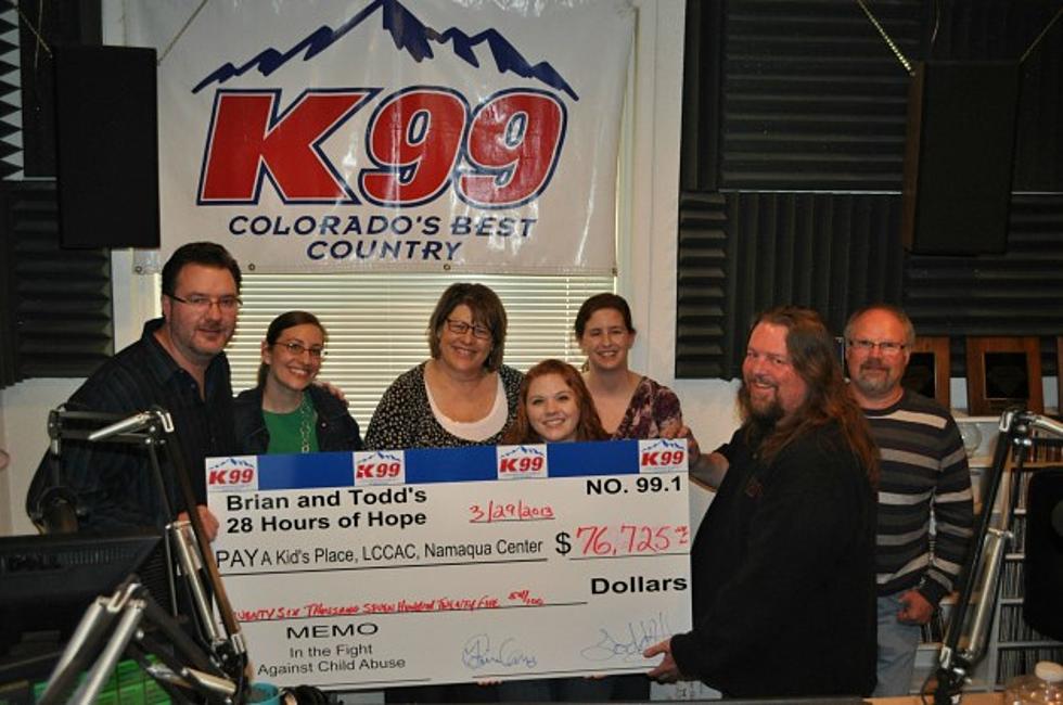 A Kid&#8217;s Place, The Larimer County Child Advocacy Center, and Namaqua Center Say &#8220;Thanks For The 28 Hours of Hope&#8221;