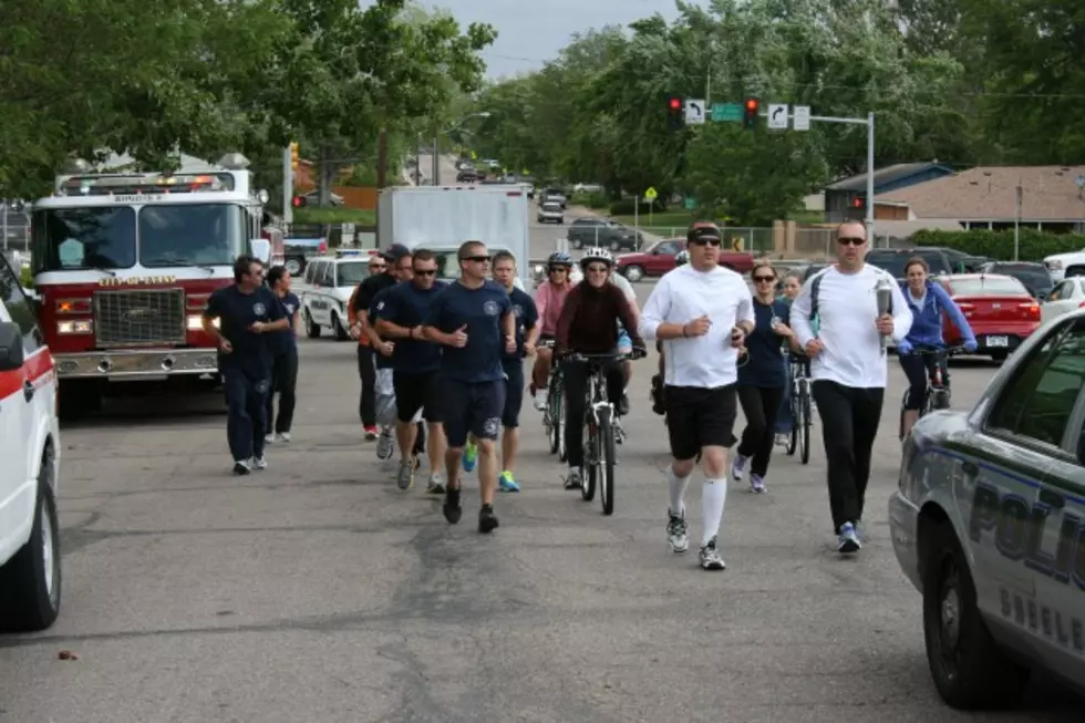 Brian &#038; Todd Part of 2013 Law Enforcement Torch Run For Special Olympics Today (Wednesday)