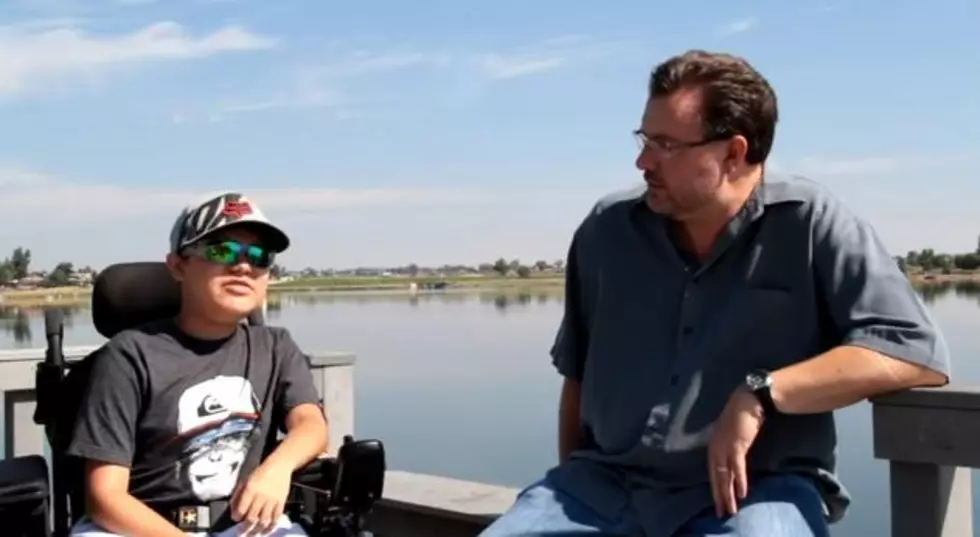 Young Man With Muscular Dystrophy Tells Todd Harding Why MDA Fill-The-Boot Campaign is Important to Him