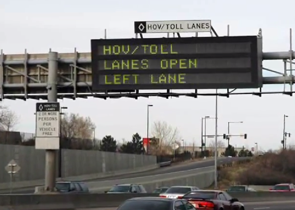 I-25 Express Lane Tolls and Penalties to Increase March 16