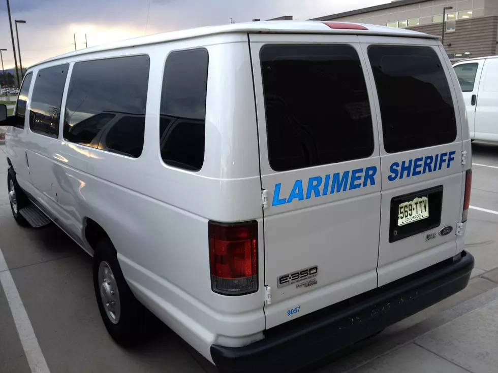 Larimer County Sheriff’s Office Vehicle Window Shattered While Transporting Inmates on I-25