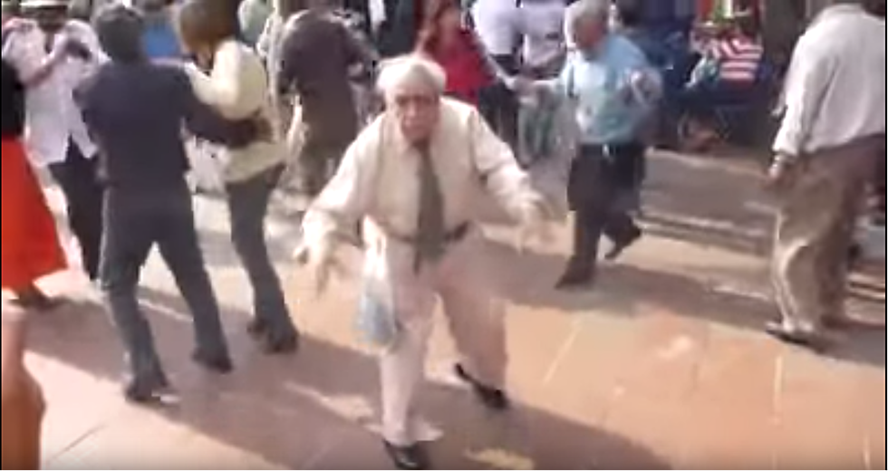This Grandpa Can Flat Out Bust a Move [VIDEOS]