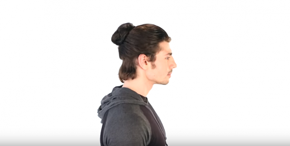 Guys, Have You Been Wanting to Try the Man Bun Look? Now You Can Without Growing Out Your Hair!