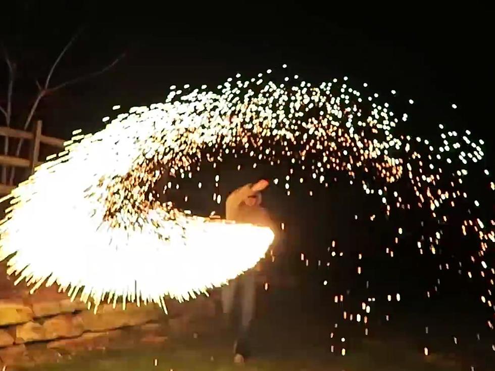DIY Steel Wool Sparkler Will Light Up Your Life [VIDEO]