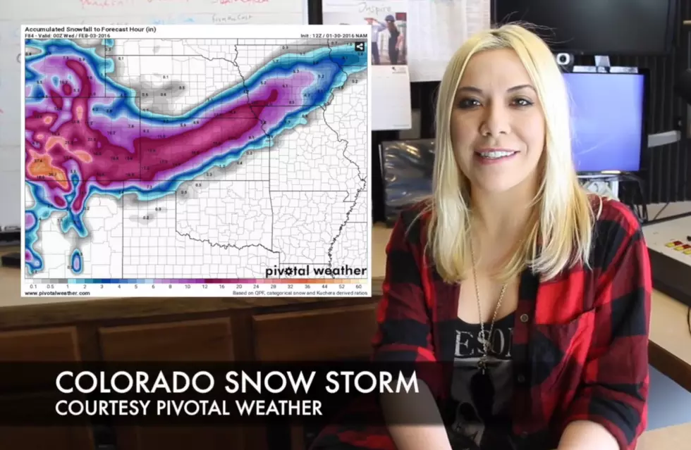 Northern Colorado Snow Storm Update [VIDEO]