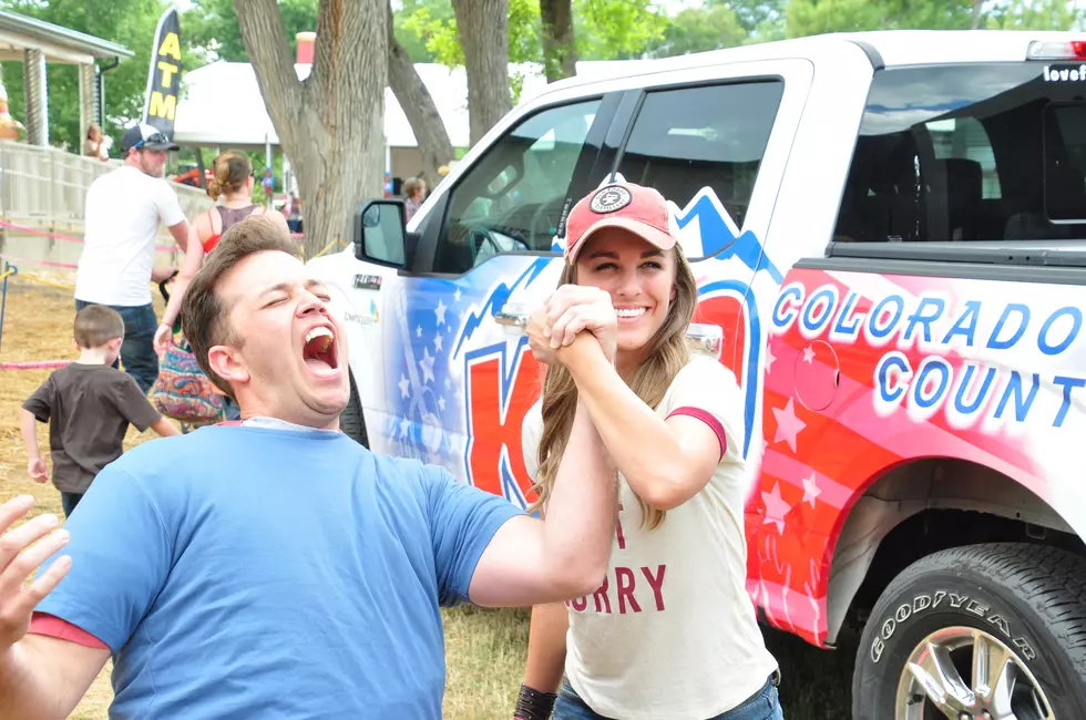 Tara Thompson and Lucas Hoge World Record Attempt at Greeley Stampede [PICTURES – VIDEO]