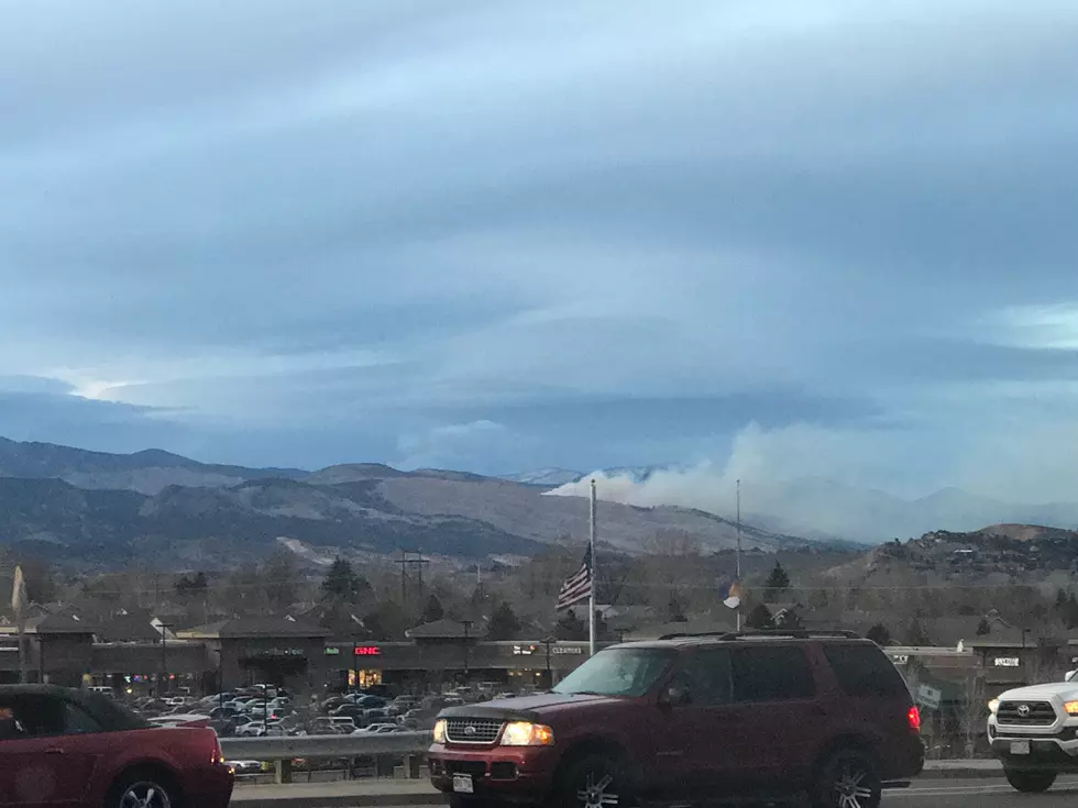 BREAKING: Wildfire South of Horsetooth Reservoir Aided by Gusting Winds