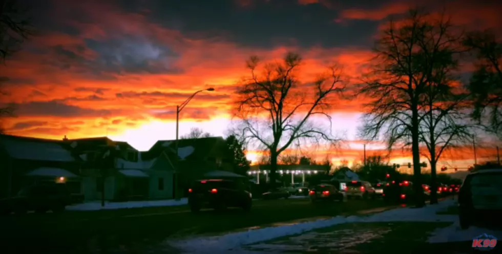 Did You Miss the Amazing Sunset Last Night? We Recorded it for You