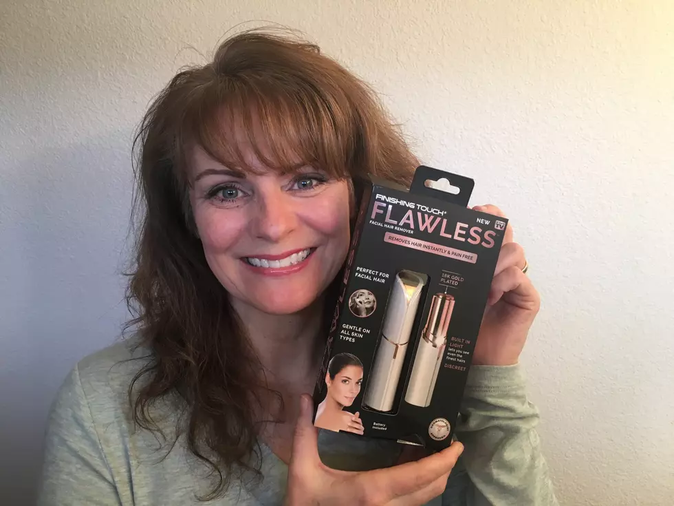 Todd’s Wife Tries New Flawless Facial Hair Remover [VIDEO]